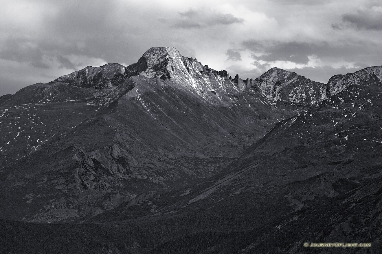 Longs Peak in Rocky Mountain National Park, Colorado. - Colorado Picture