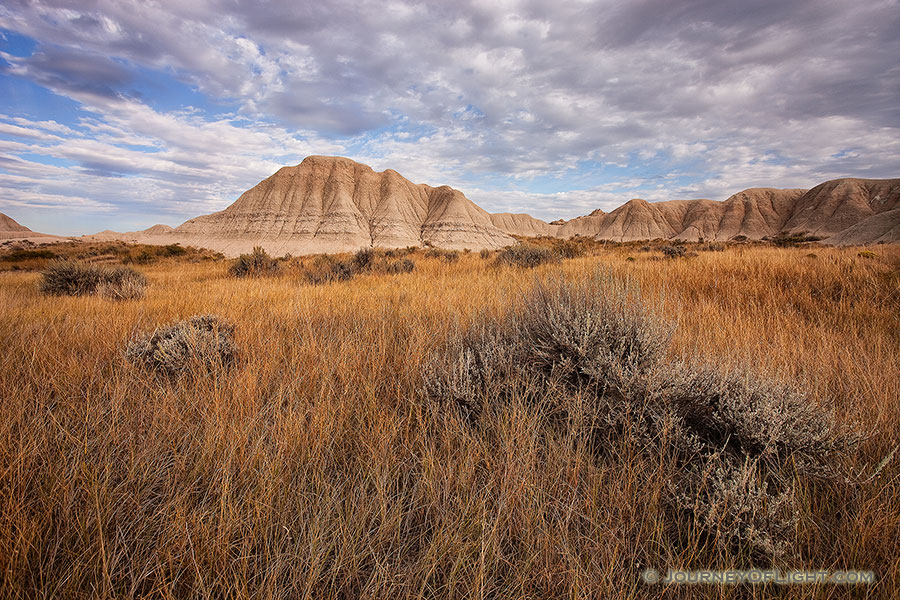 At Toadstool Geologic Park in western Nebraska contains a long history of fossils embedded in the rock and formations. - Toadstool Photography